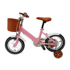 12 Inch Children's Bicycle w/Training Wheel for 2-4 Year-Old Boys and Girls, Height Adjustable Kids Bike Load Bearing 40kg