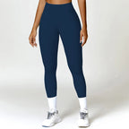 Neue Sommer High Waist Sport Leggings Damen Stretch Gymnastikhose Damen Lauf-Workout-Leggings Weibliche weiche Strumpfhose Push Up Yoga Hose
