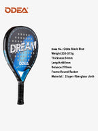 Odea Platte Tischtennis-Schläger Käfig Strand-Paddel Professioneller fortgeschrittener Kohlefaser Sport-Schläger Outdoor Sport-Schläger