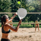 Neueste Tennisschläger 2026 | Padelschläger, aus ultraleichtem Kohlefasermaterial, mit starker Elastizität und guter Qualität