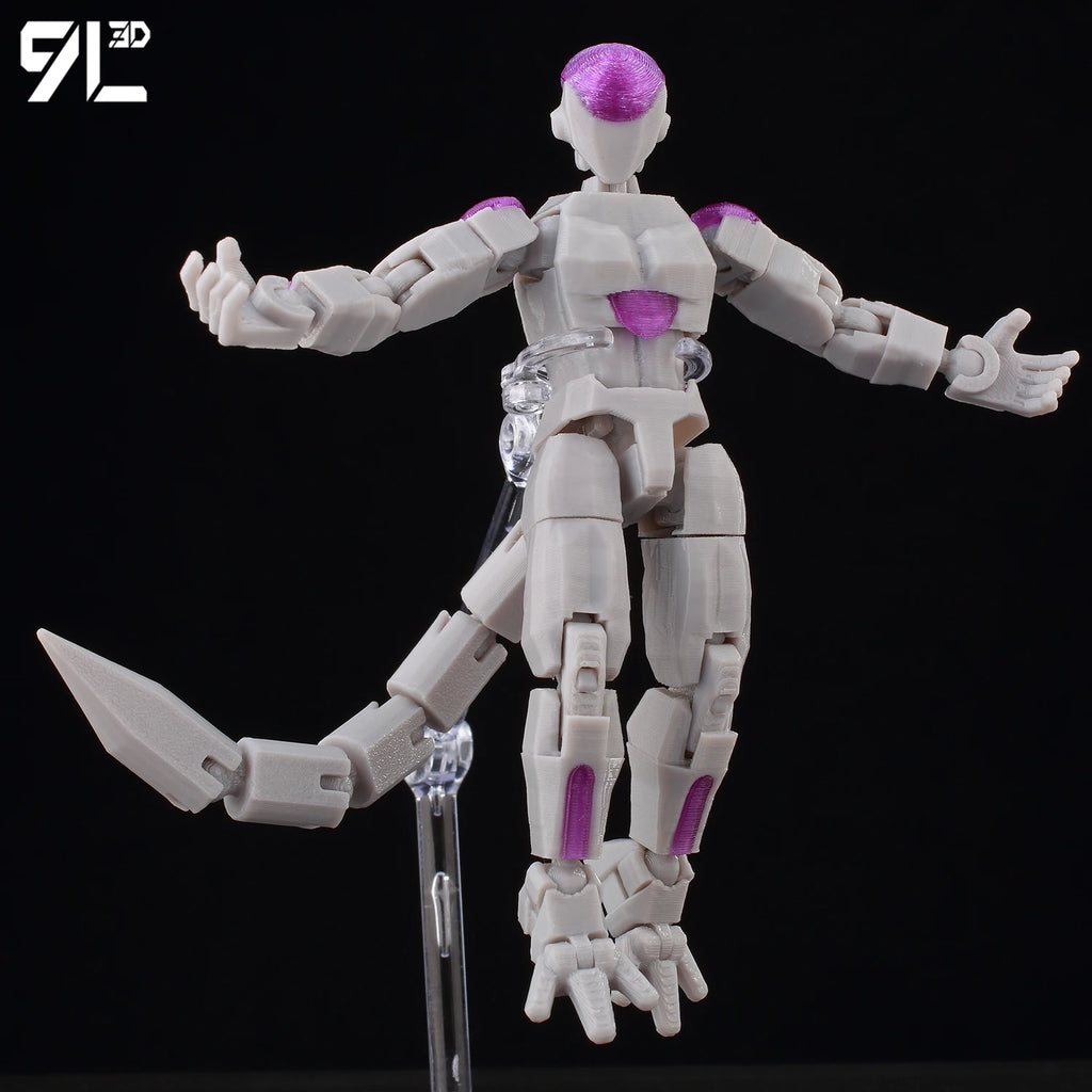 9L3D Gedruckte Dragon Ball Son Goku Vegeta Beerus Frieza Anime Lucky13 Dummy13 Titan13 Actionfiguren Mehrgelenkige Bewegliche Spielzeuge