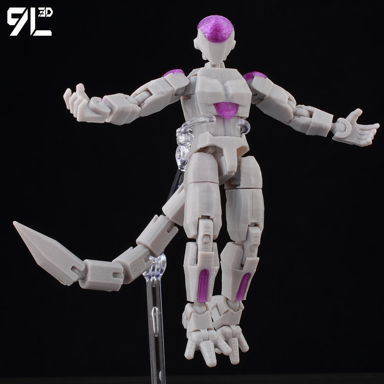 9L3D Gedruckte Dragon Ball Son Goku Vegeta Beerus Frieza Anime Lucky13 Dummy13 Titan13 Actionfiguren Mehrgelenkige Bewegliche Spielzeuge
