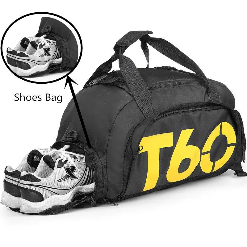 Sporttasche Wasserdichte Fitnesstasche Sport Herren Damen Tasche Outdoor Fitness Tragbare Taschen Ultraleicht Yoga Sport Großer Reise-Rucksack