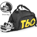 Sporttasche Wasserdichte Fitnesstasche Sport Herren Damen Tasche Outdoor Fitness Tragbare Taschen Ultraleicht Yoga Sport Großer Reise-Rucksack