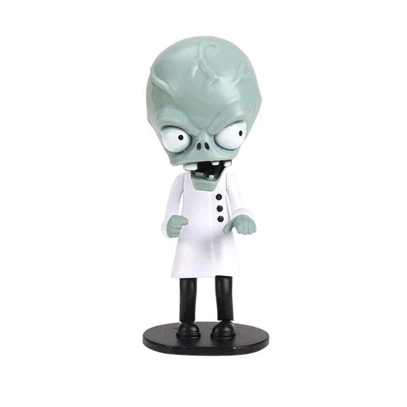 PLANTS VS ZOMBIES Verrückter Dave Spiel Actionfigur Straßensperre Eimer Totengräber Zombie Modell Puppe Kinderspielzeug Kindergeschenke