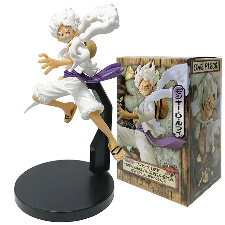 Anime ONE PIECE Figur Spielzeug 18cm Nika Monkey D Luffy Actionfiguren Puppen Pvc Modell Sammlerstatue Spielzeug Geschenk Auf Lager