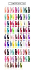Limegirl Nagelset Nagelgel-Werkzeugset 54W Nagellampe 18/12/7 Farben UV-Gel-Nagellack-Set Enthält Nagelfräser Nagelset
