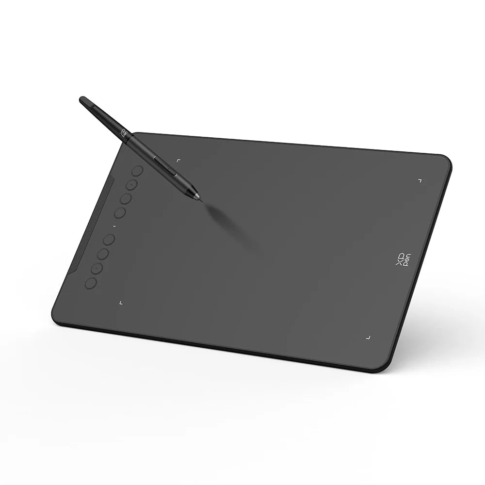 XPPen Deco 01 V3 Grafik-Digital-Zeichentablett 10*6 Zoll 8 Shortcut-Tasten 16384 Stufen 60 Grad Neigung für Windows Mac Android