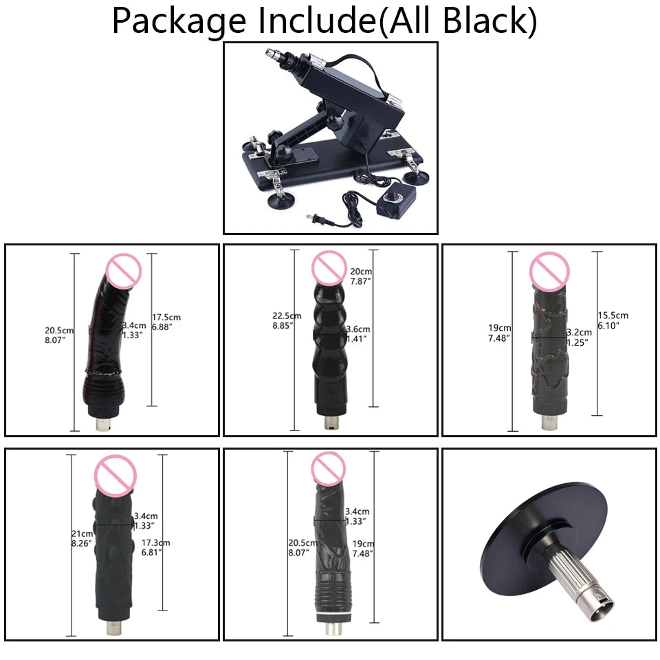ROUGH BEAST Sexmaschine für Frauen und Männer mit Dildoaufsatz, automatische Masturbationsmaschine, 3XLR-Anschluss, Sexspielzeugprodukte