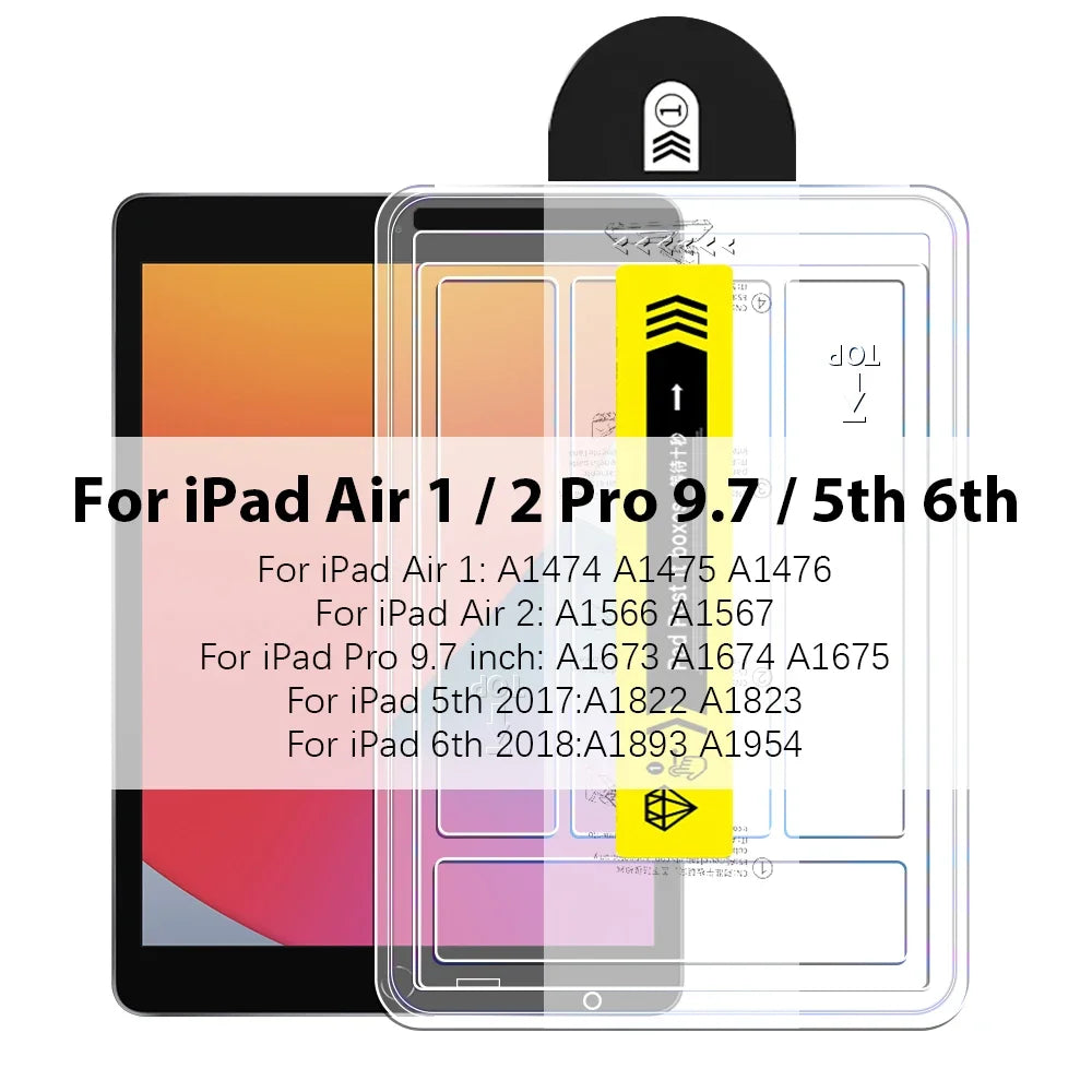 Displayschutzfolie Gehärtetes Glas Für iPad Pro 13 11 M5 M4 12.9 A16 10 9 10. 9. Generation Air 5 4 3 M3 M2 Mini 7 6 Zubehör