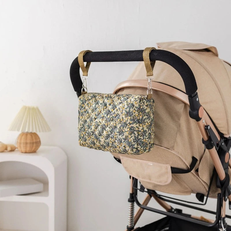 Tragbare Baby-Windelaufbewahrungstasche Reisetaschen für Mama Babyartikel Organizer Make-up Kulturtasche Wickeltasche für Kinderwagen