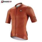 DAREVIE Radtrikot Kleine Größe SPF 50+ Trainingsniveau Herren Damen Langarm Radtrikot Atmungsaktives Herren Radtrikot