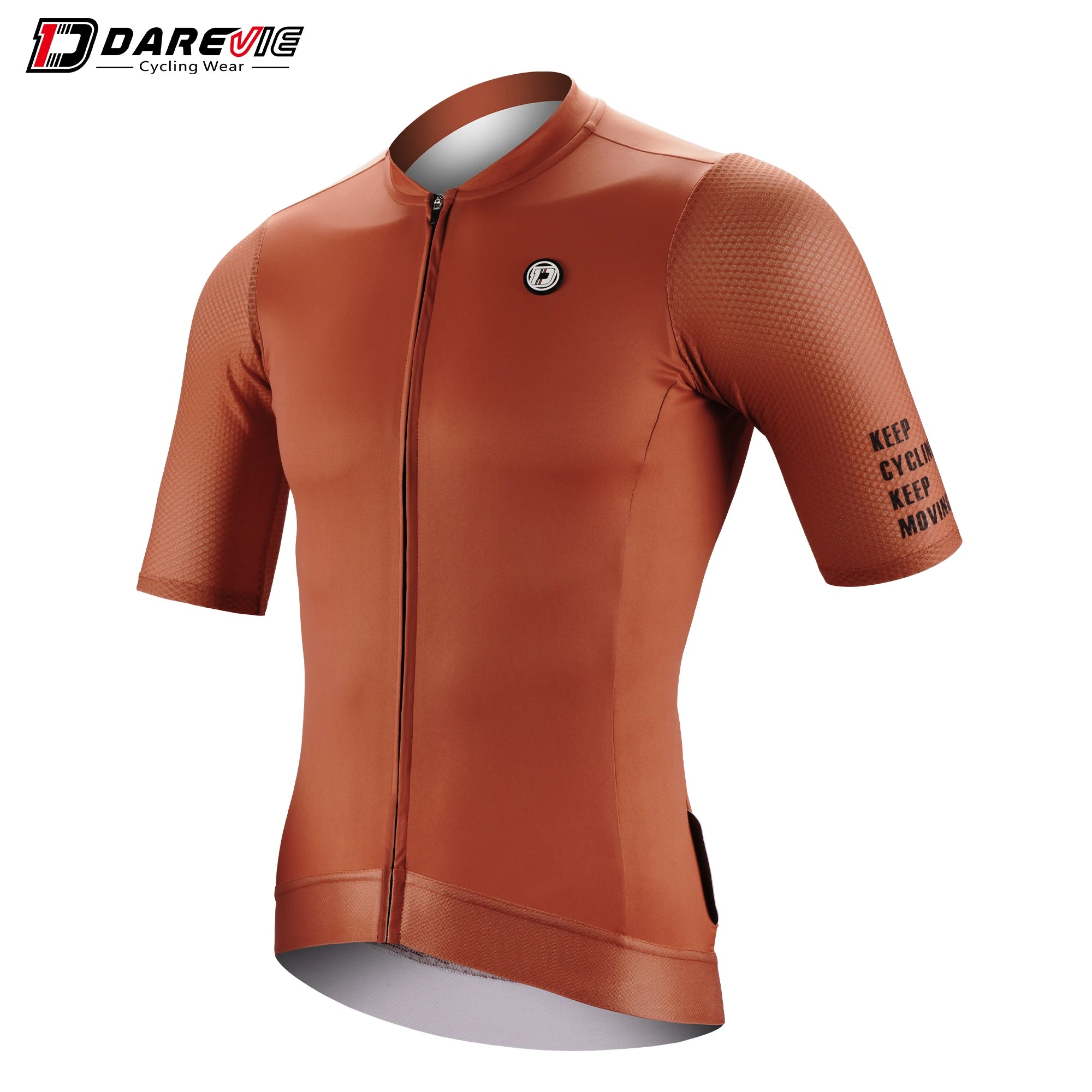 DAREVIE Radtrikot Kleine Größe SPF 50+ Trainingsniveau Herren Damen Langarm Radtrikot Atmungsaktives Herren Radtrikot