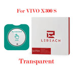 Lereach für VIVO X300 Ultra X300S Selbstpositionierender Rahmen Gehärtetes Glas Kameraobjektivschutz Anti-Kratz-Folie
