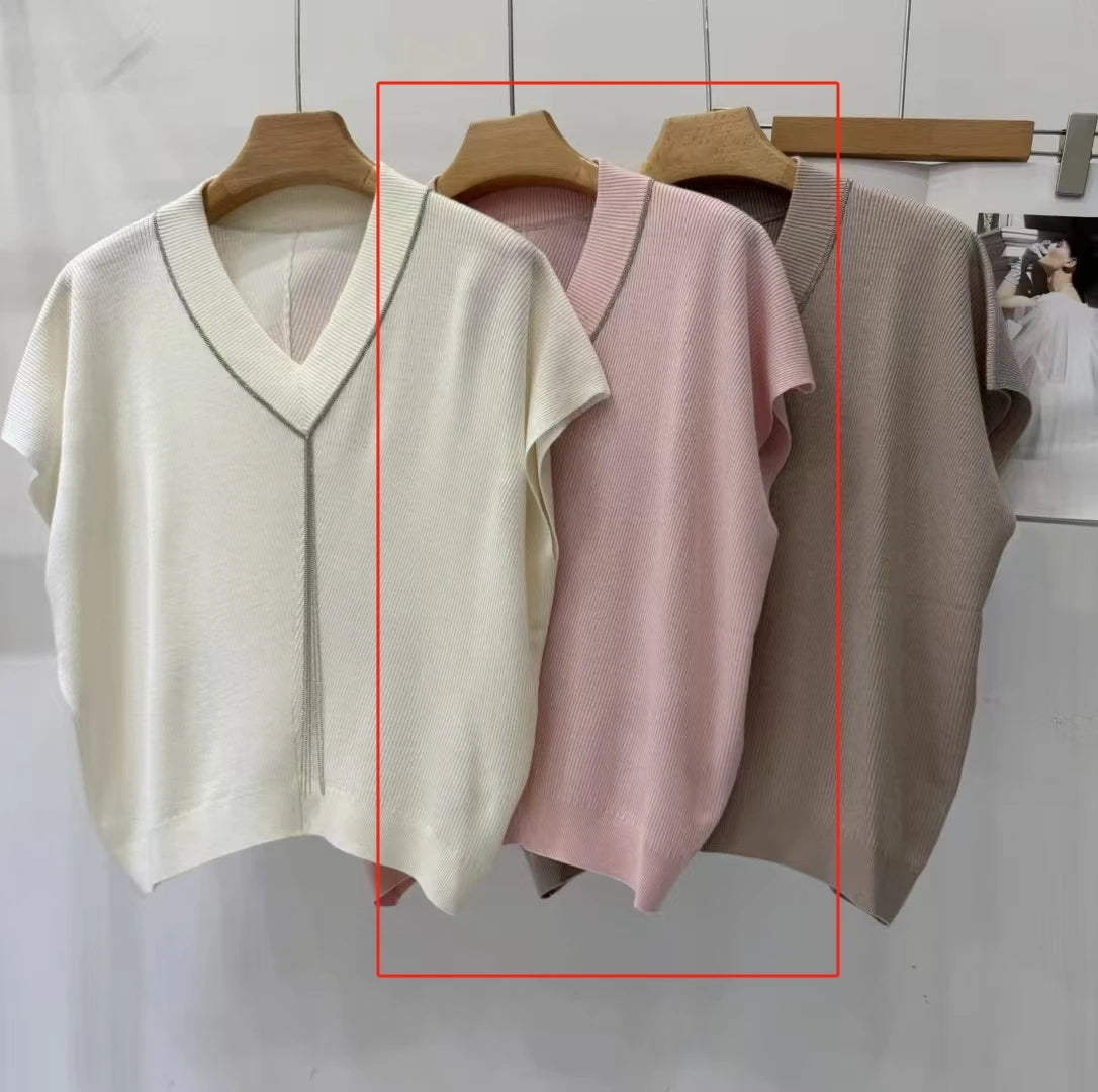 BC1071 Luxuriöse Damenbekleidung Merino Wolle Seide Pullover Strickpullover Damen Wollkleidung Damen Wollige lockere Oberteile