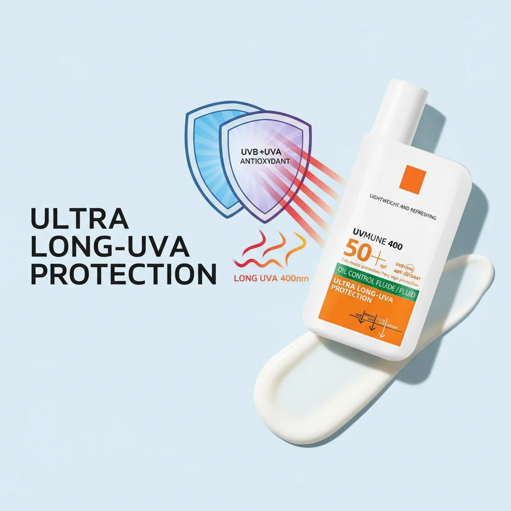 SPF50+ Sonnencreme Lotion Leicht Nicht Fettend UV-Schutz Gesichts- und Körper-Sonnenschutz Langanhaltend Feuchtigkeitsspendend Erfrischender Sonnenschutz