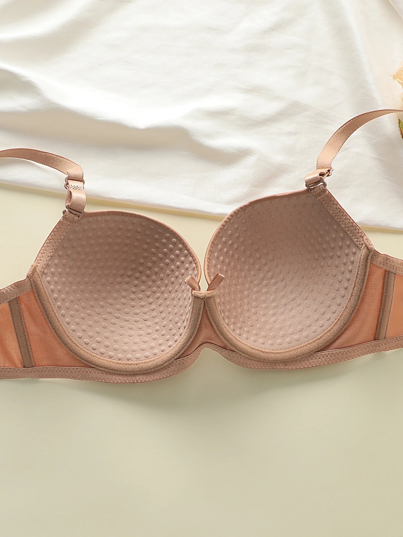 Hochwertiges sexy Dessous-Set für Damen aus Spitze mit Schnürung und Bügel-Push-up, 2-teiliges Set für den täglichen Gebrauch, Unterwäsche-Set A2127