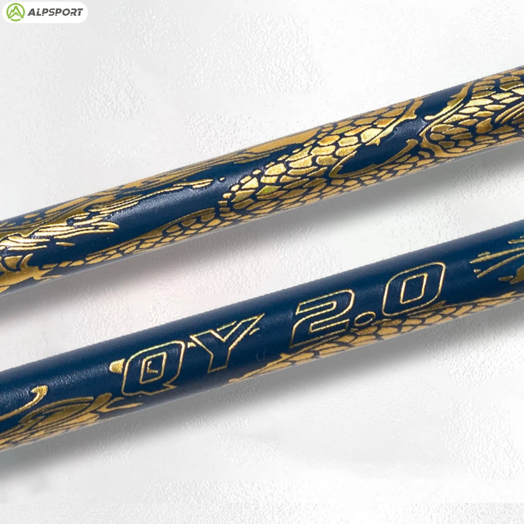 ALP QY2.0 Pro 4U 85g 100% Carbonfaser + Titanlegierung Badmintonschläger Ultraleichte Sportausrüstung Schläger Badmintontraining