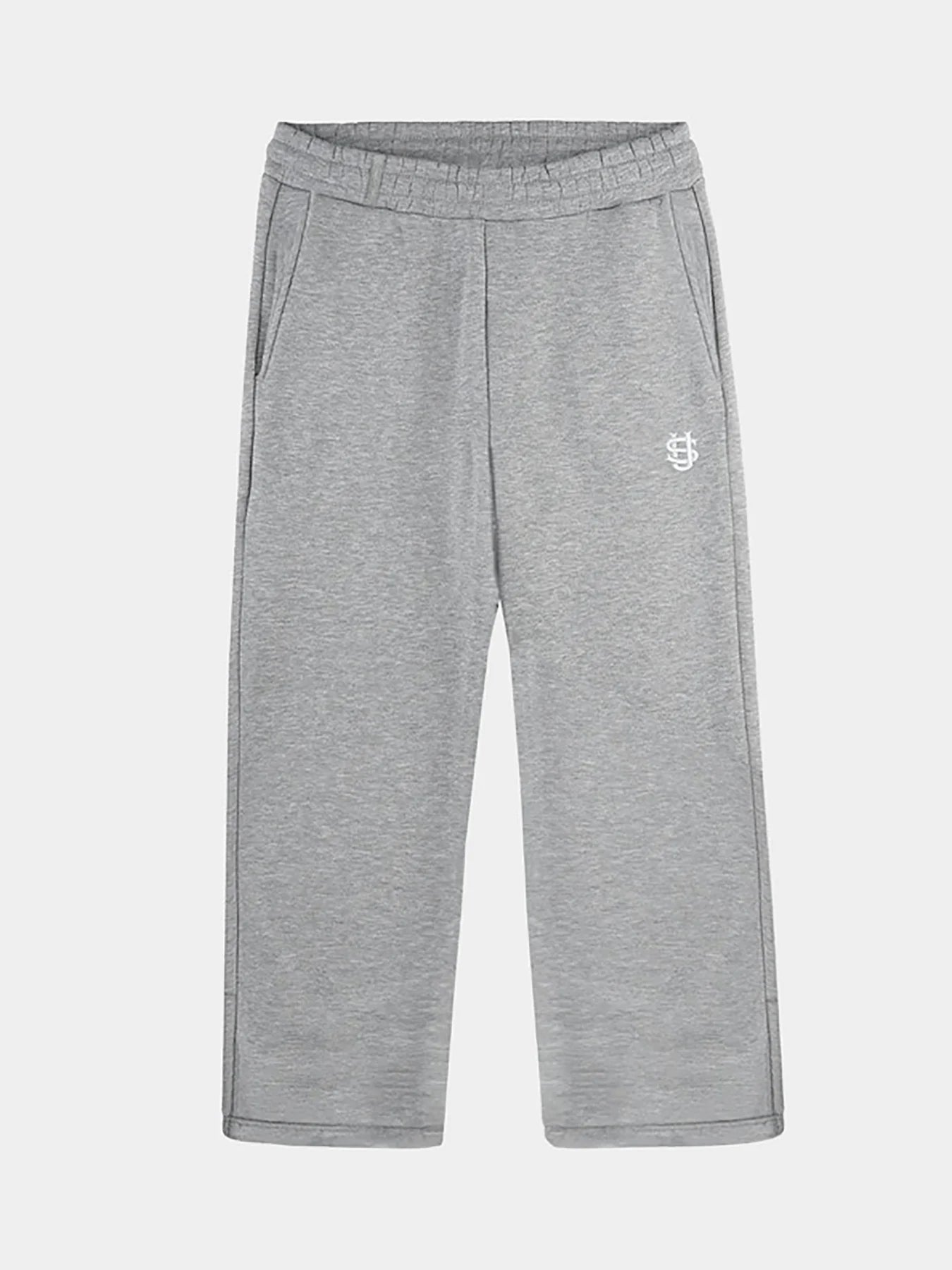 Neue Y2K Hosen Personalisierte Hosenbein Reißverschluss Stickerei Hip Hop Lässige Jogginghosen Herren Retro Straight Pants Trainingsanzug Streetwear