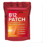 Tägliches B12 Pflaster Transdermal Selbstklebende Natürliche Mischung 30 Stück für 1 Monat Vitamin B12 Pflaster