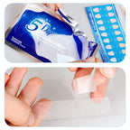Zahnaufhellungsstreifen, weißes Zahnarzt-Kit, Mundhygiene-Pflegestreifen für Zahnveneers, Zahnarzt-Aufhellungsstreifen 3D/5D/9D