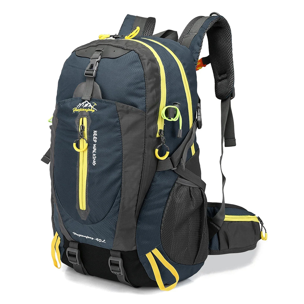 40L Wasserabweisender Reise-Rucksack Camping Wander Laptop Daypack Trekking Klettern Rucksäcke für Herren Damen Wanderausrüstung