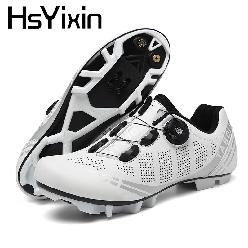 Fahrradschuhe aktualisiertes Modell MTB Fahrrad Herren Rennen Wettkampf selbstsichernd Speed Fahrrad Sportschuhe Damen Spd Cleats Radschuhe