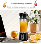 New 300W Powerful Juicer USB 4000mAh Battery Multi-use Juice Cup Grinder Outdoor Portable Fresh Fruit Blender Smoothie Juice Cup
