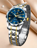 BANGWEI Elegante Luxus Quarz Damenuhr Mode Klassisch Einfach Edelstahluhren Automatisches Datum Wasserdicht Diamant Damen Armbanduhr