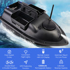 Modernes GPS-Futterboot mit 3 Köderbehältern, 12000mAh kabelloses Futterboot mit automatischer Rückkehrfunktion, verschiedene Stile