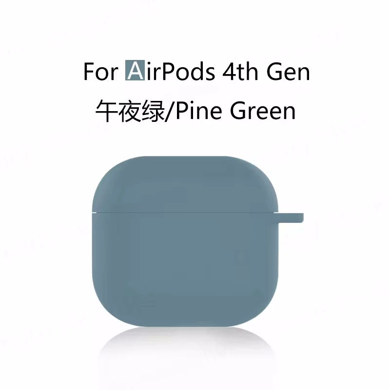 For AirPods 4th Accessories Case 2026 Soft Silicone Shockproof Protective Case For AirPod 4 with Active Noise Cancellation Cover