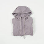 Damen Kapuzen-Sportanzug für Outdoor, Laufen, Fitness und Yoga, atmungsaktiv, lange Ärmel, Strickjacke
