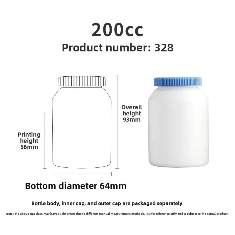 Neue HDPE 200ml 90 Kapseln DHA Vitamin Tabletten Hochseefischöl Kapseln Lebensmittelqualität Nahrungsergänzungsmittel Flasche