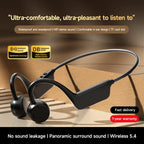 OnePlus Knochenschall-Headset Sportkopfhörer IPX8 wasserdicht Bluetooth 5.4 kabellose Kopfhörer Freisprechfunktion mit Mikrofon für Sport