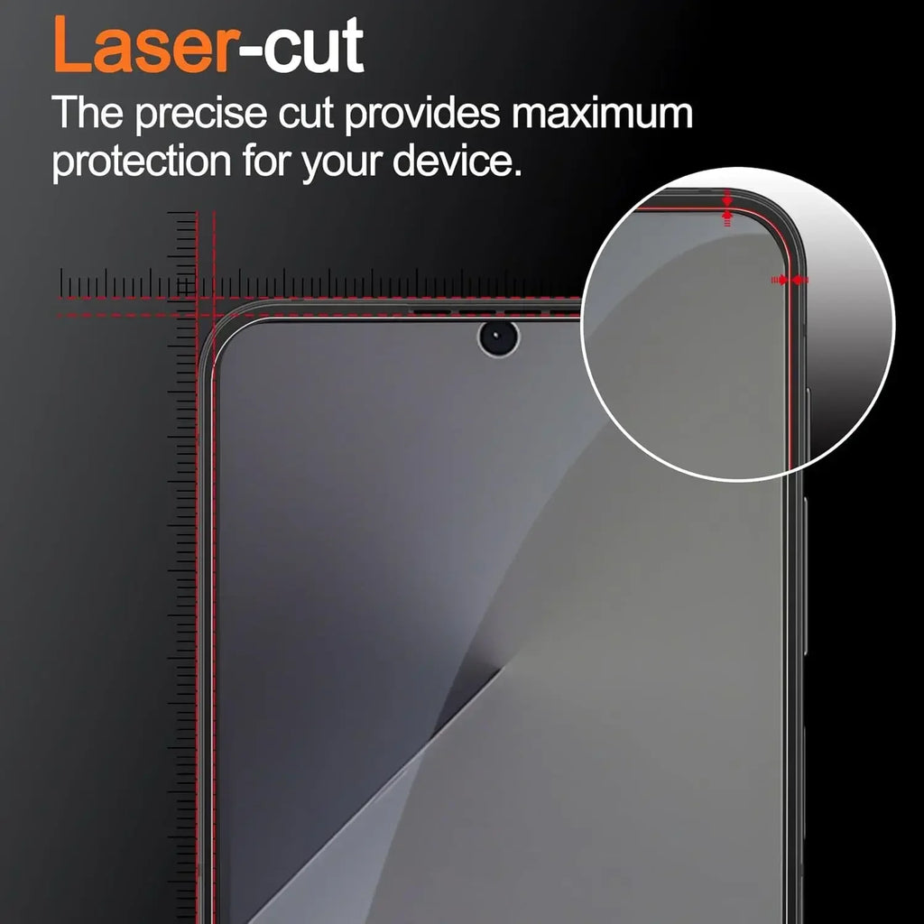 4in1 Blickschutzfolie Innen & Außen Hydrogel Anti-Spionage-Folien für Samsung Galaxy Z Flip 7 Flip7 Anti-Schnüffel-Schutz