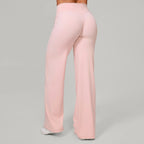 Damen gerade Yoga-Leggings weicher, dehnbarer Stoff Damen-Yogahosen GYM Schweißableitende Eigenschaften Lauf-Sport-Hosen