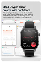 Neue präzise Gesundheits-Smartwatch EKG+HRV Harnsäure Blutfette Emotionswahrnehmung Bluetooth-Anruf Smartwatches für Männer und Frauen