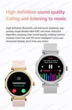 Fashion Zircon Smartwatch 1,46" AMOLED Bildschirm 5.4 Bluetooth Anruf Herzfrequenz Temperaturüberwachung Damen Smartwatch Schrittzähler