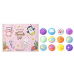 12er Badekugeln Set mit Überraschungsspielzeug, ätherischen Ölen, feuchtigkeitsspendender Hautpflege, Badespaß, sensorisches Spielzeug Geschenk für Jungen & Mädchen