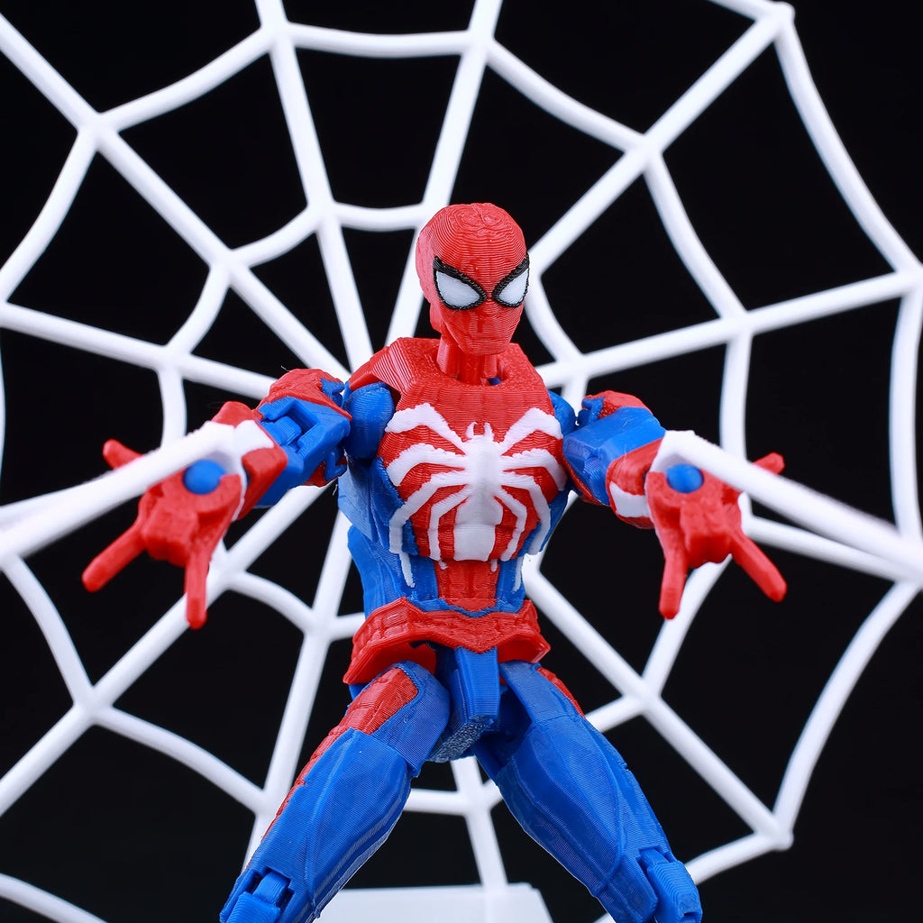 9L3D Gedruckte Deadpool Wolverine Batman Spider-Man Venom Actionfiguren Dummy13 Lucky13 T13 Anime Modell Spielzeug Sammlerstücke Geschenke
