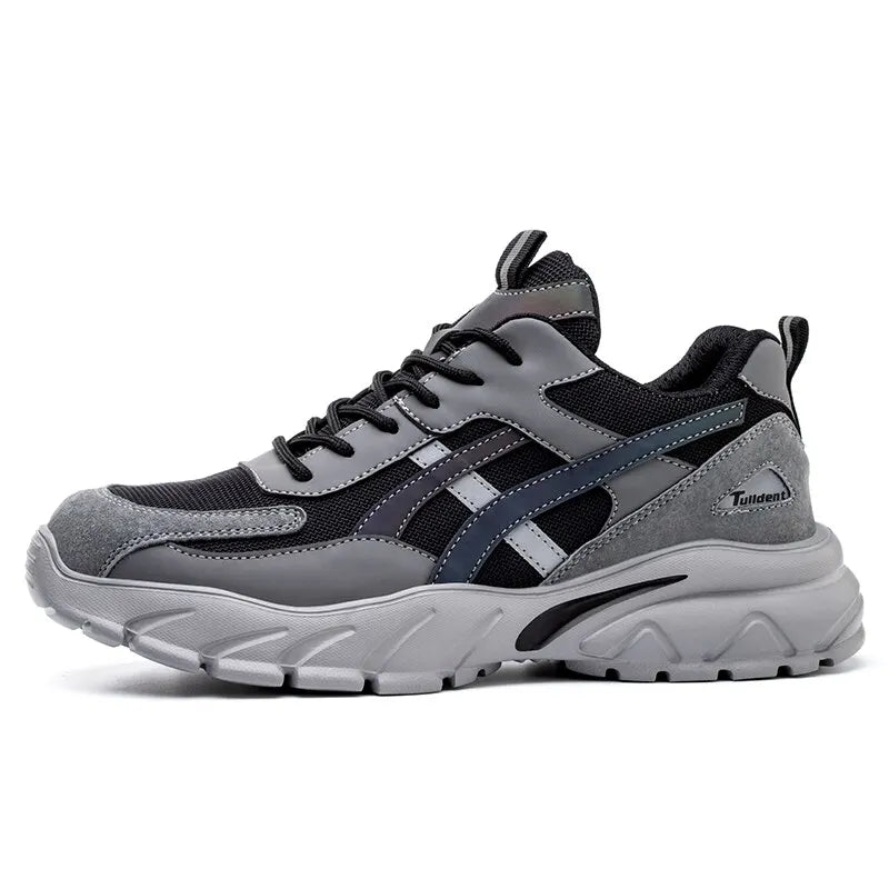 Herren-Sicherheitsschuhe, durchtrittsichere Arbeits-Sneaker, leichte Arbeitsschuhe, Herren-Stahlkappenschuhe, Sicherheitsstiefel, unverwüstliche Schuhe