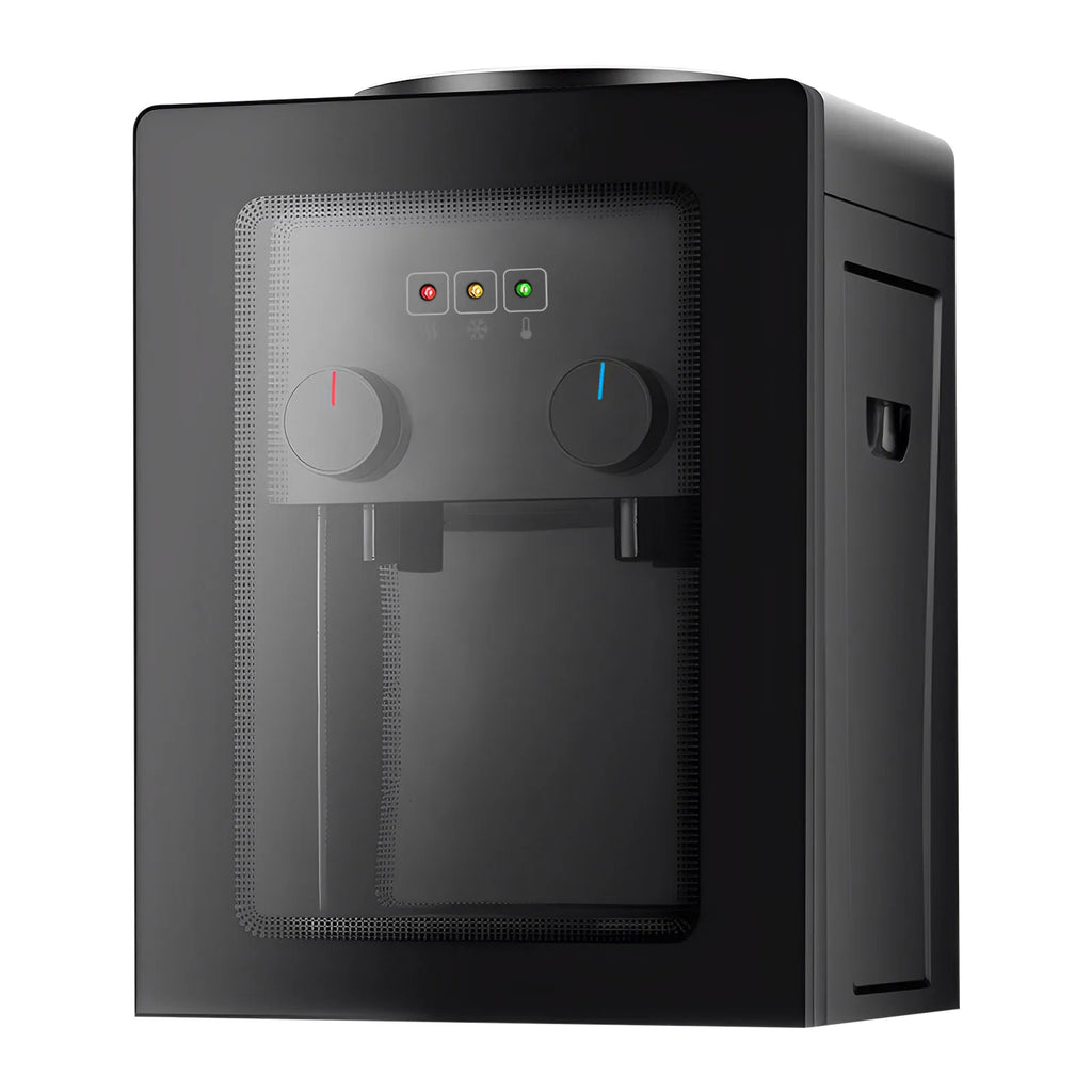 Desktop-Elektrowasserspender, separates Heiß- und Kaltwasser für Kaffee, Büro, 550 W, 85–95 ℃