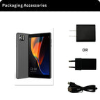 PRITOM 8 Zoll Tablet Android 13, 8GB (4+4 erweiterbar) RAM 64GB ROM, 1TB erweiterbar, 1280x800 IPS-Display, 5000mAh Akku, Dual-Kamera, WiFi