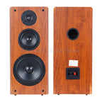 Hochleistungs-Passivlautsprecher, 8 Zoll, Standlautsprecher, 3-Wege-Heim-Audiosystem, 90 dB Empfindlichkeit, Hifi-Holzlautsprecher, ein Paar