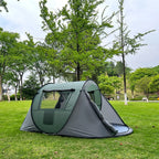 5-8 Personen Schnellaufbau-Wurfzelt wasserdichtes Campingbootzelt Outdoor-Zelt vollautomatisch Pop-Up