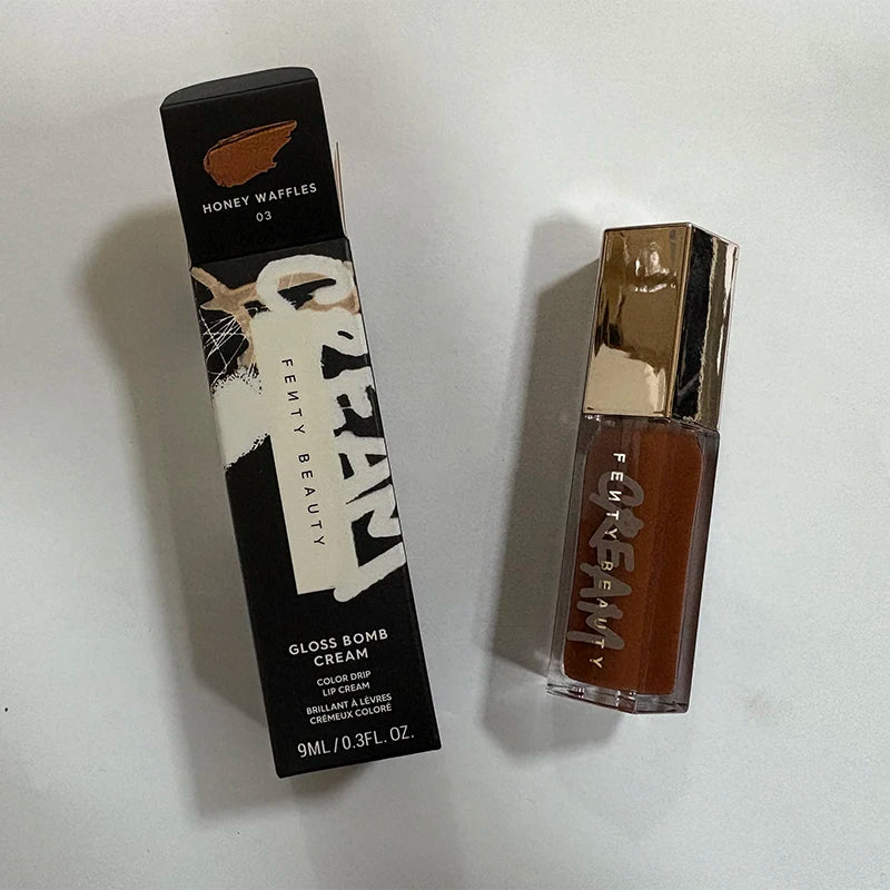 Fenty Beauty Gloss Lip Glaze Mehrfarbig Feucht Glänzend Glitzer Lippenfüller Make-up Anfänger Flüssiger Lippenstift Make-up Kosmetik