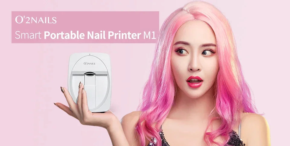 Smarter 3D Mobiler Nageldrucker M1 Muster Digitaler Nagelkunst-Drucker DIY Tragbares H1 Nagelkunst-Gerät Vom Telefon