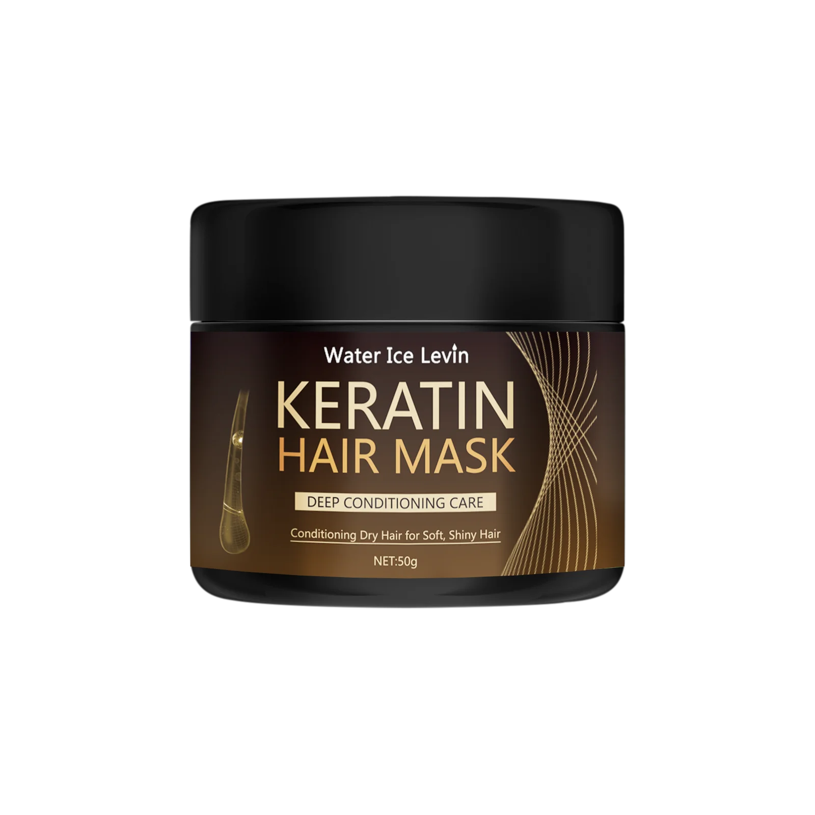 Magische Keratin-Haarmaske 5 Sekunden schnelle Reparatur geschädigtes krauses Haar weich glänzend glättend tief feuchtigkeitsspendende Haarpflege