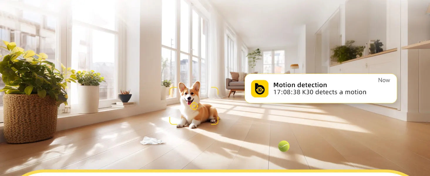 BoyKeep 3MP 5G/2.4GHz WiFi Indoor-Überwachungskamera Smart Babyphone IP-Kamera mit automatischer Verfolgung und 24/7 Videoüberwachung