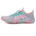 Men Women Water shoes Upstream Wading Swimming Barefoot Five Fingers Aqua Shoes Colorful Beach Seaside Light Unisex Sneakers New